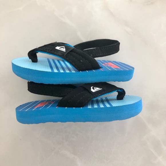 Quiksilver Toddler's Molokai Layback Sandals Size 3 Infant/ Toddler Kids Shoe - Picture 4 of 6